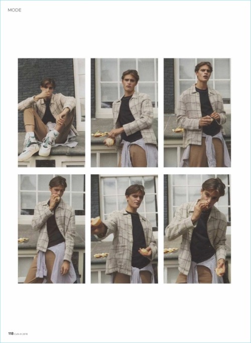 (via Parker van Noord Café Magazine Editorial | The Fashionisto)