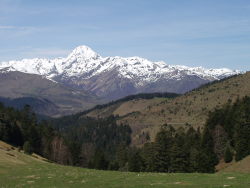 coldgardencamper: Pic du Midi from Col d’Aspin