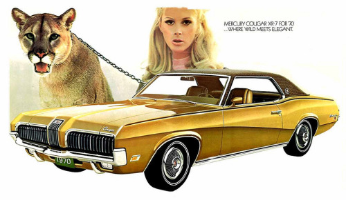 wishonpinkcars:  70 MERCURY COUGAR XR7 2 porn pictures