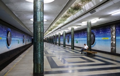 archatlas:Uzbekistan’s Secret UndergroundAfter the ban on photographing the Tashkent metro in Uzbeki