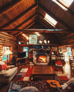 moodymania004:  wild-cabins:Dave Sarazen   My dream home 