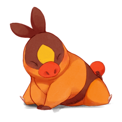 little-bakery:  tepig is shaped like a friend 