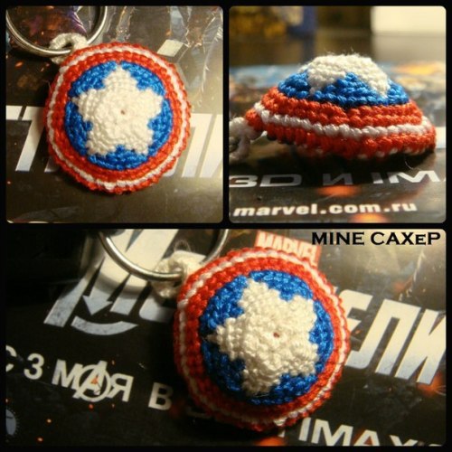 Captain America’s shield no pattern, no tutorial