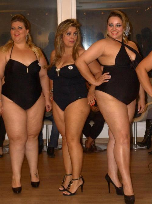 planetofthickbeautifulwomen:  Brazilian Plus Size Models @ I Concurso Garota Fique Linda Lingerie Plus Size Fashion Show 2012 