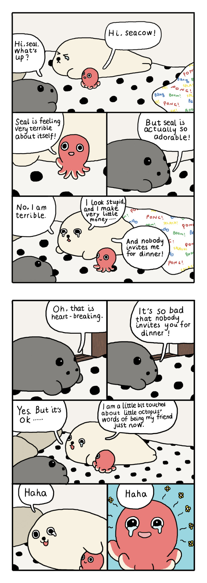 solanastera:  somanyseals:  when seal is feeling terrible about itself.  I am the