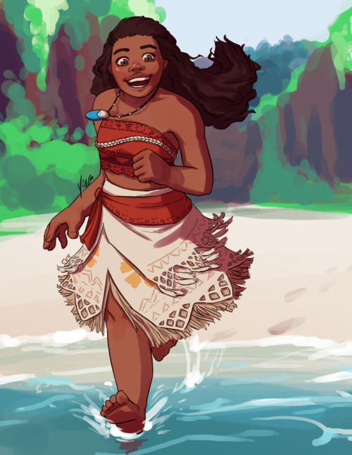 Saw Moana this weekend with a friend!