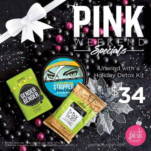 PINK WEEKEND SPECIALS!! Get yours while you can! Shop here: pamperingwithsarah.po.sh/product
