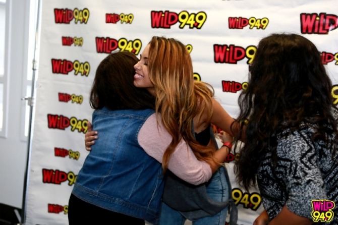 villegas-news:  Jasmine V meet n greet in the WiLD 94.9 VIP Lounge 8.18.14 