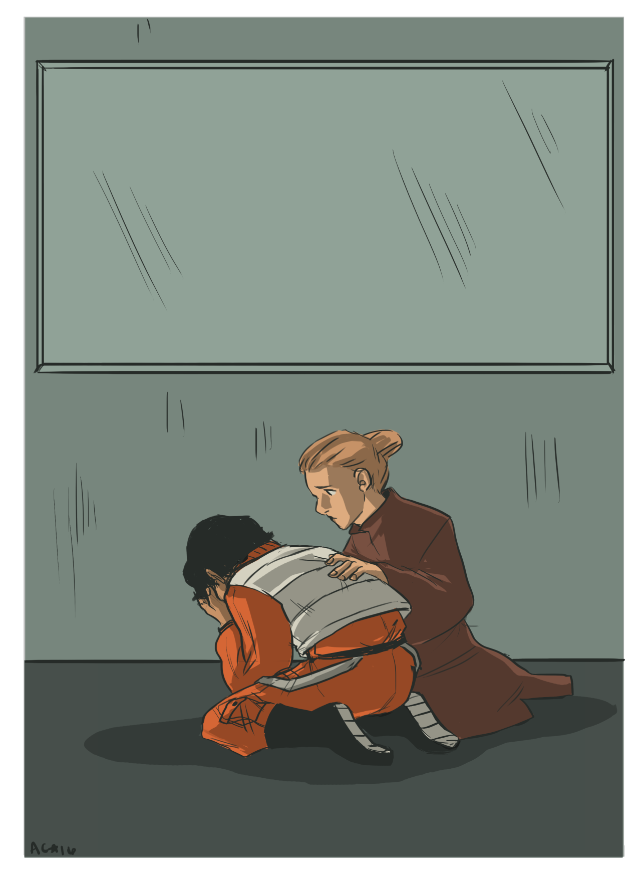fox-eyed-twins:  mandallin:  TFA spoiler warning! ——- poe finds out what happened