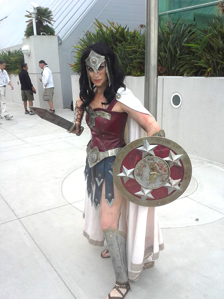 kellysue:  meagan-marie:  SDCC Showcase: Warrior Wonder Woman! Had an absolute blast