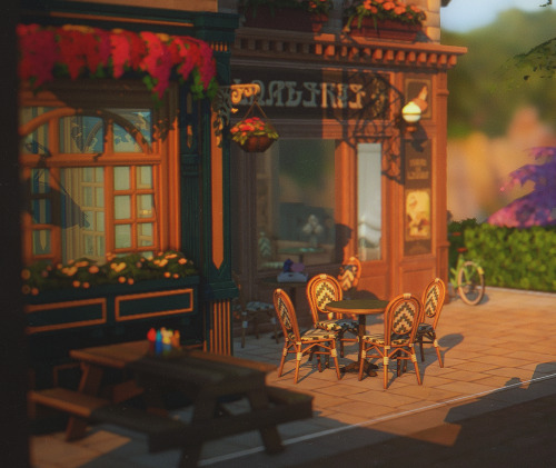 The Crimson Mare & Boulangerie Colmar; Two Of Britechester's Most Popular Spots For Students Of U-Brite
