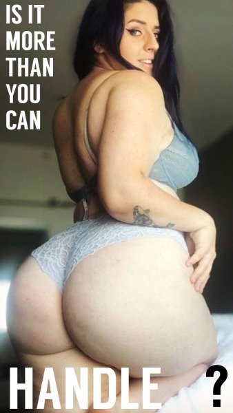 thick-naughty4bbc:dobadthingswithyou:CAN YOU ?Can you? 