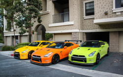 jdmlifestyle:  Candy GTRs. Photo By: Hayden G. Photography