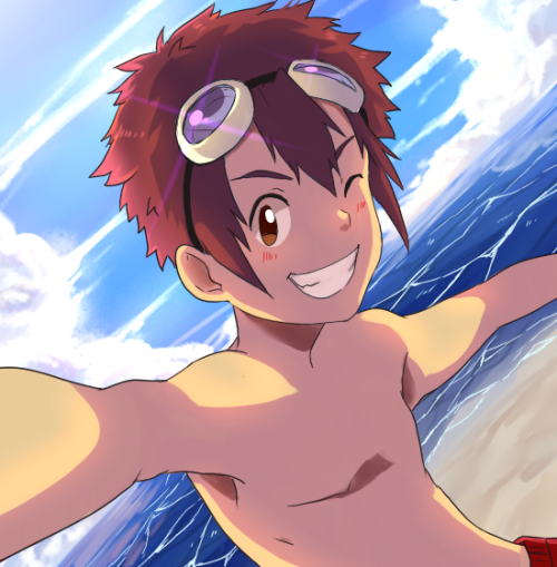 akeemi-art: I simply adore Daisuke! He’s such a QT and get’s a lot of hate :c I’d 