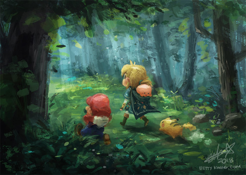  Link and his friends! 