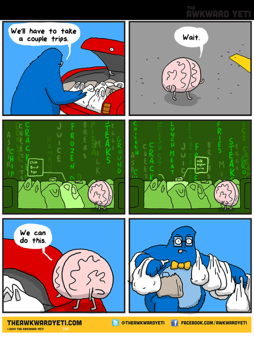 larstheyeti:The One (comic by theawkwardyeti)