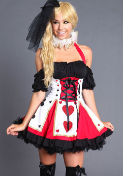 Alexisrenmodel:  Pretty Playing Card Costume By Leg Avenue