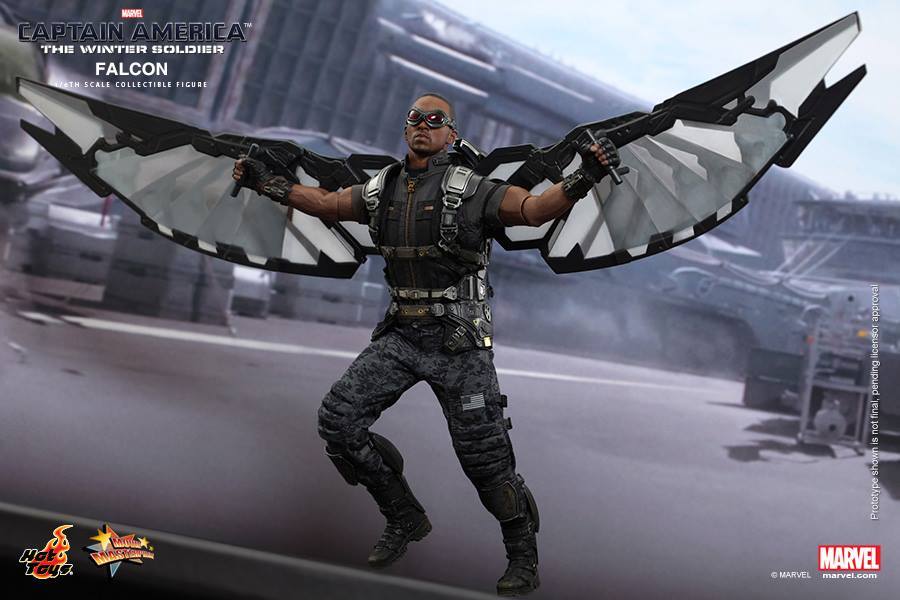 hot-toys-collectors:  MMS245 - Captain America : The Winter Soldier - Falcon Marvel