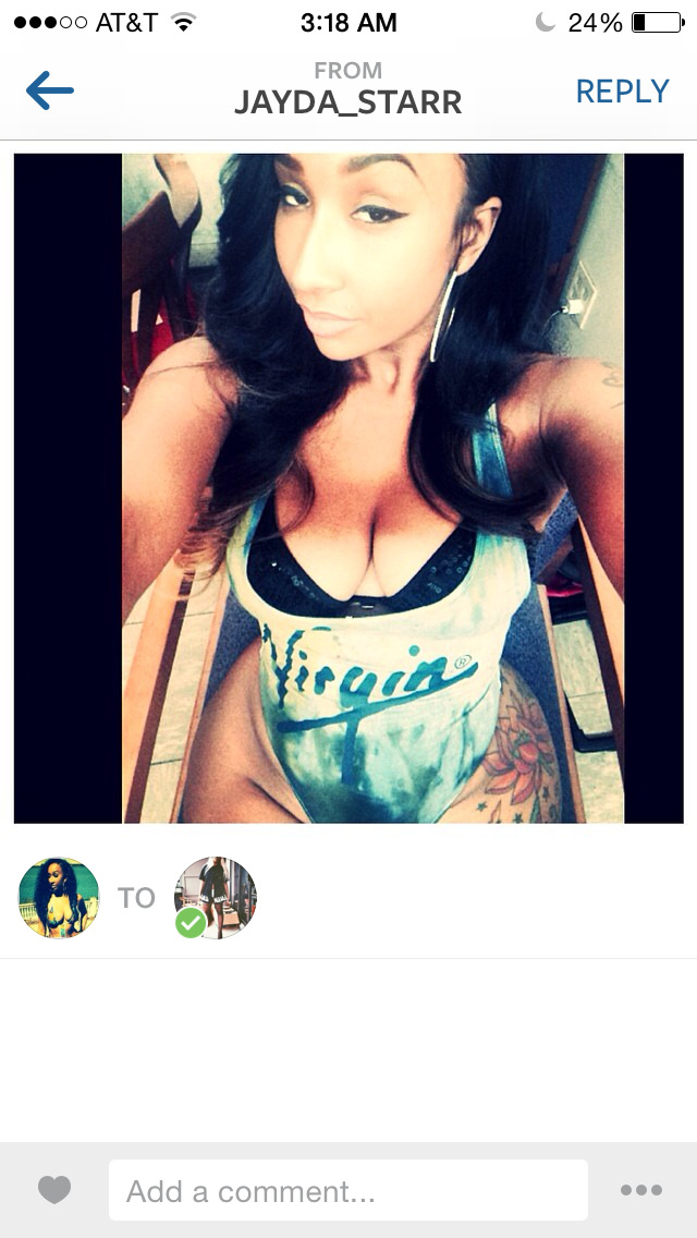 frnmy404:  DM’s be like.. ft @jayda_starr
