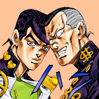 Porn chlpper: Josuke + Okuyasu  photos