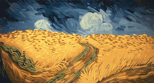 trulyvincent:Gifs from Loving Vincent - finally coming out today!!