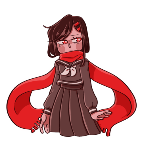 So I’m attempting to do Ayano Week this year!! @ayanoweekThe prompt for day 1 was red or white, so I