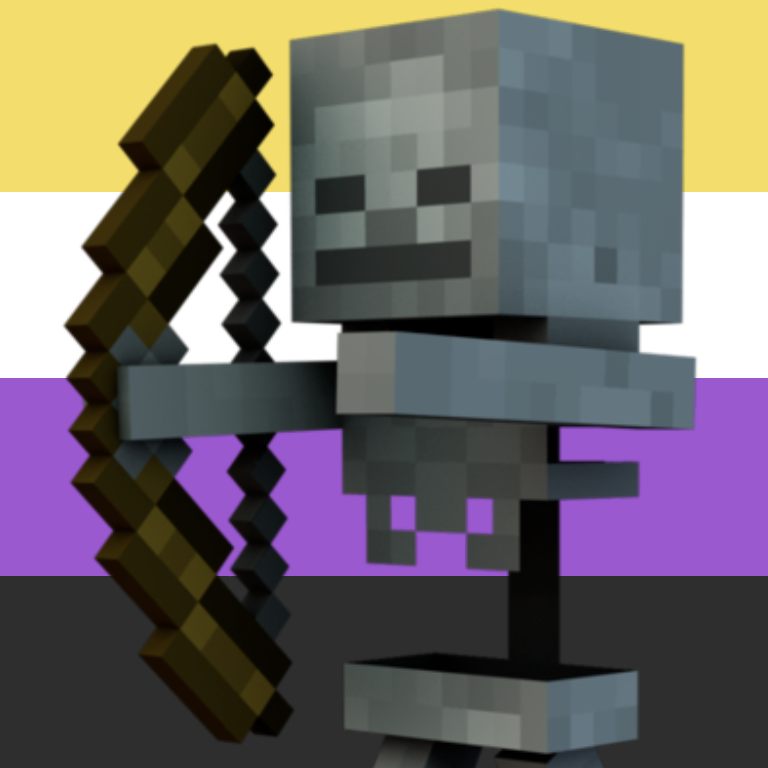 Requests Closed Nonbinary Skeleton From Minecraft Icons