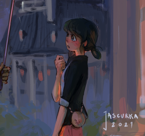 Okay Hear Me Out- I Just HAD To Draw The Umbrella Scene Ok? Also Hopefully I’ll Watch The Next S4 Episode