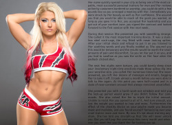 Femdomcuriousme:(Alexa Bliss)Request: “Could You Make A Chastity Caption Involving