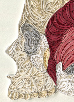 martinekenblog:  Quilled Paper Anatomy by