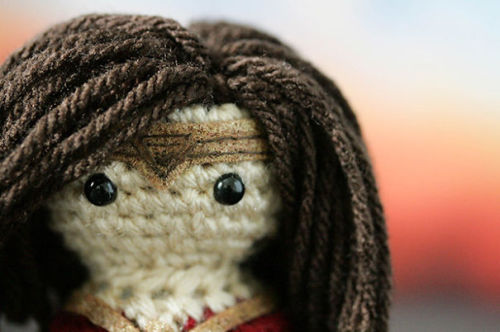 archiemcphee:  Every year for the last six years a crochet ninja called The Geeky Hooker (previously featured here) has been creating batches of kawaii crocheted amigurumi superheroes and hiding them around San Diego Comic-Con for attendees to find. And