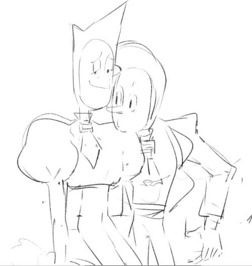 bunnylungss: a little bit of rupphire and a little bit of courtship (also when tf is steven universe coming back it’s been like 3 months??)