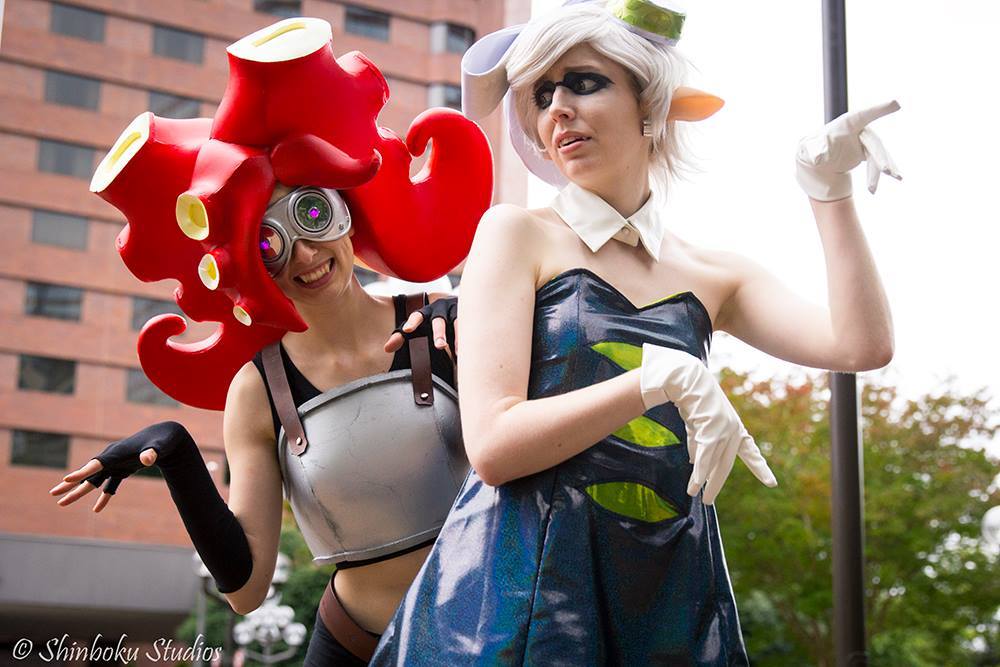 schmemycosplay:  Assorted Splatoon photos from AWA!  Photos 1, 2, and 3 are by Shinboku