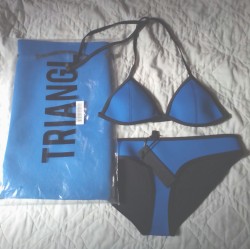 foreverize:  Just received this package, i’m so happy it finally came in the mail this week. I have been waiting for this Triangl Swimwear ever since. I got the Malibu Blue which just fits perfectly with my skin tone! Let me tell you why I really
