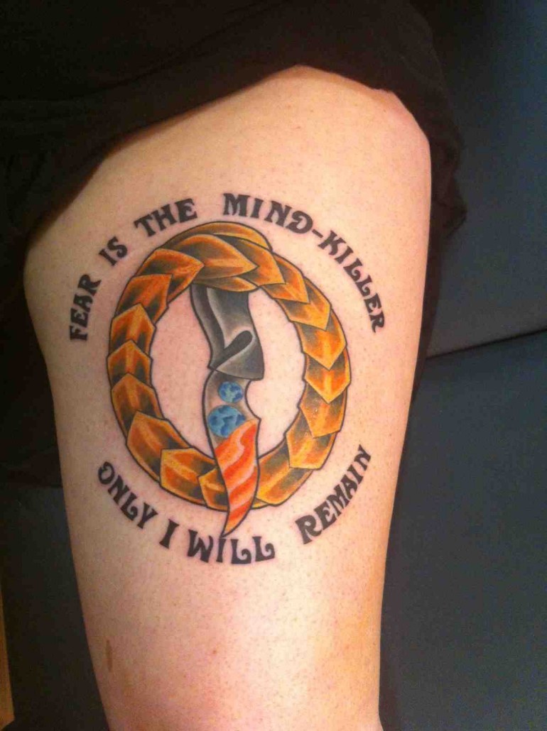 Fear is the mind killer  rtattoo