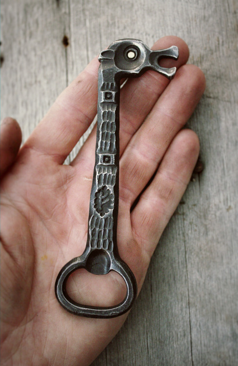 faramforge:And another Norse inspired bottle opener…Really I just want to practice making the