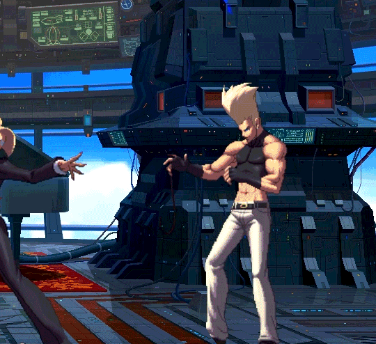 nicolas-chocolat2:  Benimaru Lancer + Taunt | The King Of Fighters XIII 