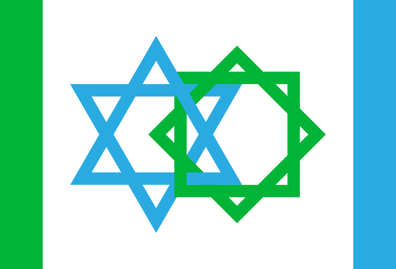 Israel And Palestine flag styles swapped : r/vexillology