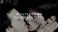 shellyjohnsson:It’s a very Greek idea, and a very profound one. Beauty is terror. Whatever we call b