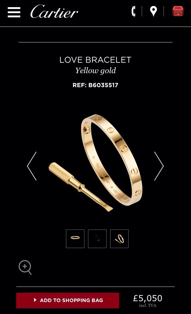 cartier bracelet zoella