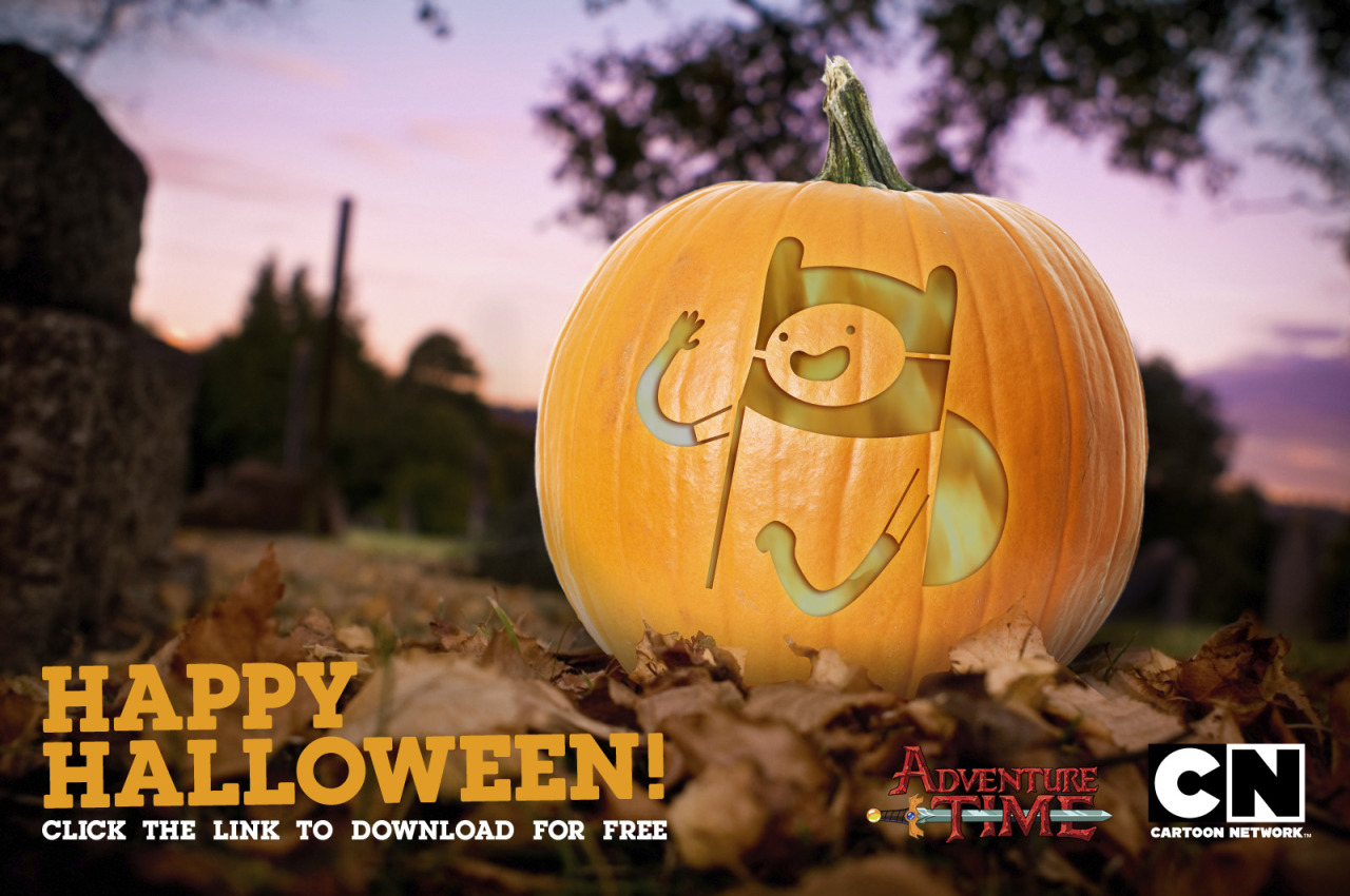 Put Cartoon Network faces on your Halloween pumpkins! Click http://bit.ly/16S5u4x