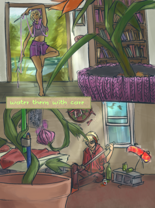 zeekappa:My main assignment for the ancestral anthology asked for any kind of interaction between th