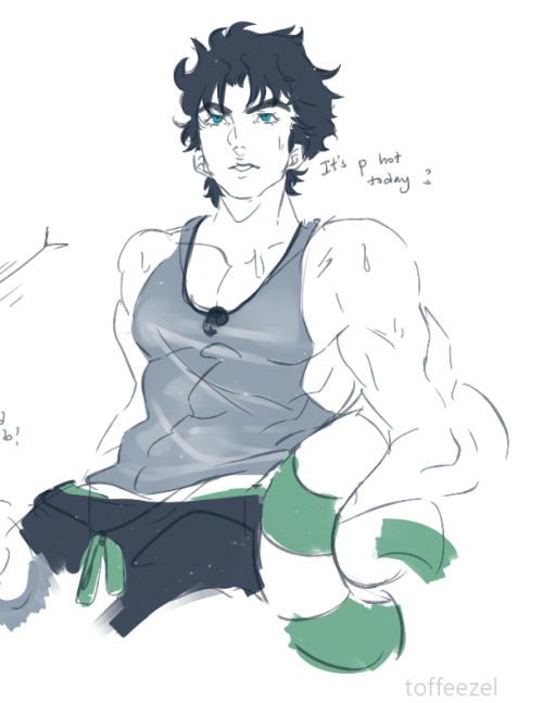 toffee-arts: Jonadio Week Day 2 - Beach (Lifeguard Jona AU ) extra: 