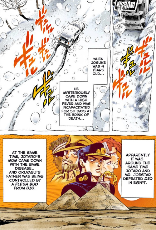 highdio:NOVEMBER 28, 1987 (‘88 in the timeline retcon): Holly Joestar’s Stand emerges, threatening h