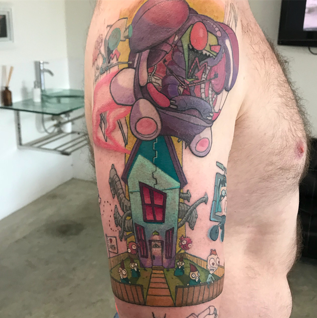 rachel coffman on Twitter Got a Gir tattoo Any invader zim fans  httpstco7EAx03rsuf  Twitter