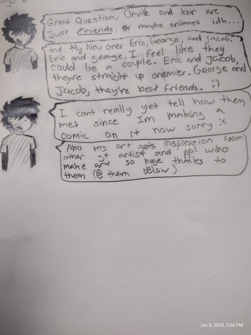 Hey Tell Me More About Your Ocs They Look Cool I Want To Know More >:3
