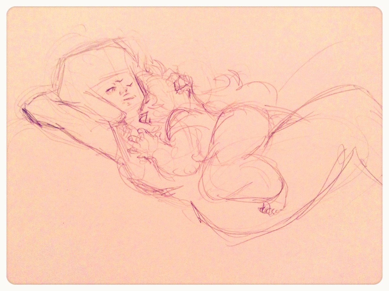 gemslashstashcache:  Had a need to draw some sensual Gamethyst 