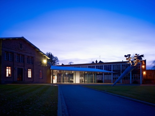 Repton School’s auditorium #ArchitectureDesign by Avery Associates Architects. http://bit.ly/1