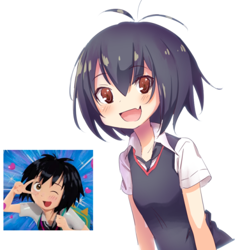 rambamboo:if they were gonna do the asian anime girl visual gag with peni why not go full moeblob