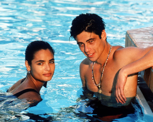 vintagewoc:Talisa Soto with Benicio del Toro in License to Kill (1989)